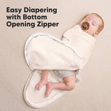 Soothe Zippy Baby Swaddle Sleep Sacks: Angelic