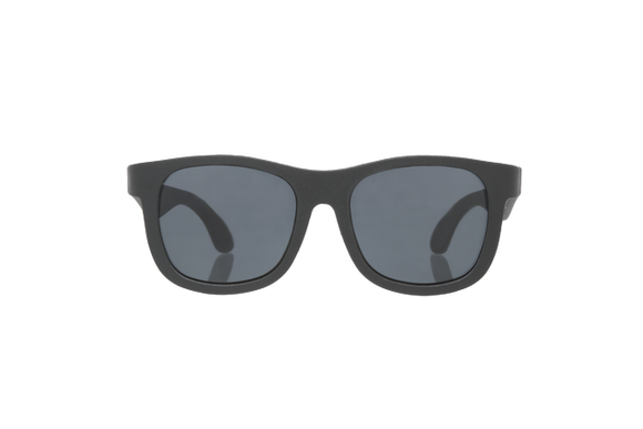 Babiators - Jet Black Navigator Baby and Kids Sunglasses: JET BLACK / Ages 0-2