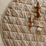 MINKY PLAY MAT: Hazelnut