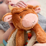 Itzy Ritzy - *NEW* Highland Cow Itzy Friends Lovey™ Plush