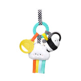 Bitzy Busy Ring™ Teething Activity Toy: Farm