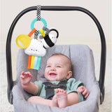 Bitzy Busy Ring™ Teething Activity Toy: Bunny