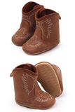 Baby Cowboy Boots - Brown