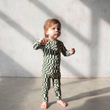 Everyday Leisure - Everyday Green Check Pajama