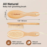 Baby Hair Brush: Walnut