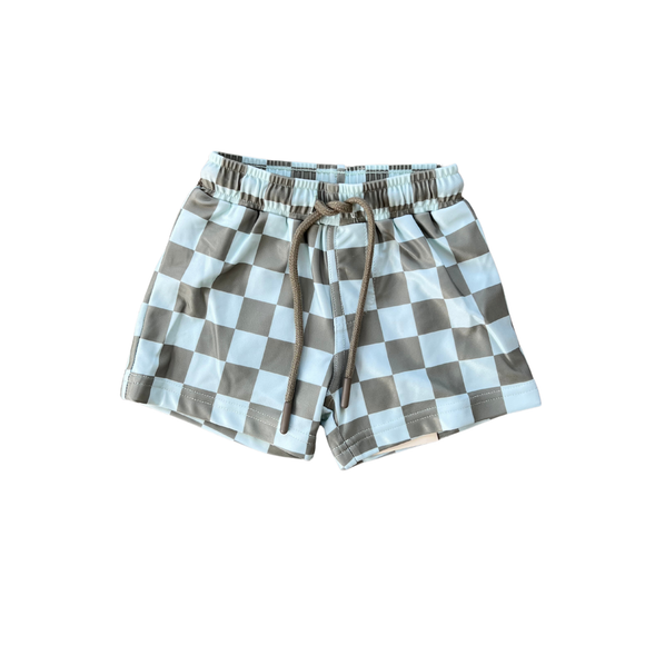 Swim Shorts - Checker