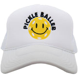 Katydid - Pickle Baller Foam Trucker Hat: Black and White