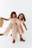 Made By Molly - RETRO FLORAL | ROMPER: 4T