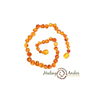 Healing Amber - Raw Caramel-Circle-13 inch