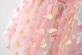 Rainbow Butterfly Tulle Dress