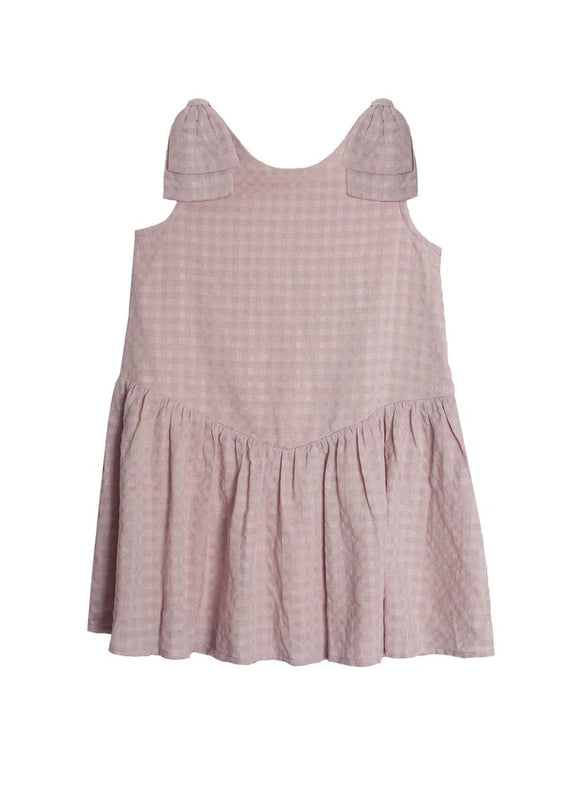 Checkmate Pink Short Sleeve Dress