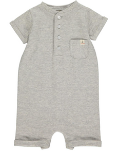 Grey Henley Romper