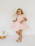 Aura Poplin Dress - Bunny Field