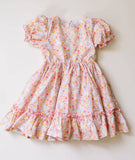 Aura Poplin Dress - Bunny Field