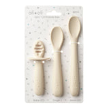 Ali+Oli - Ali+Oli (3-pc) Multi Stage Spoon Set for Baby (Coco) 6m+