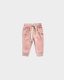 babysprouts - Ruffle Joggers - Blush