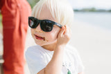 Babiators - Jet Black Navigator Baby and Kids Sunglasses: JET BLACK / Ages 0-2