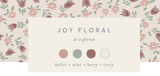 Organic Tilly Tiered Dress - Joy Floral