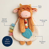 Itzy Ritzy - *NEW* Highland Cow Itzy Friends Lovey™ Plush