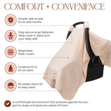 Muslin Cotton Car Seat Cover