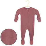 Lou Lou & Co - Zipper Footie - Marjorie Ribbed