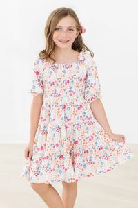 Meadow Smocked Ruffle Dress