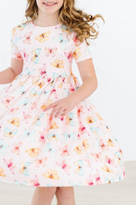 Butterfly Kisses SS Twirl Dress