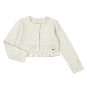 Mayoral - Knit cardigan - Natural