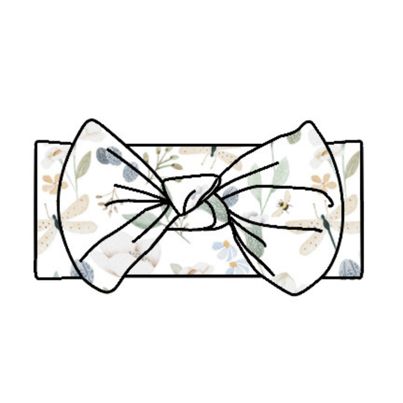 Emi Lei - Bamboo Headband Bow - Dragonfly