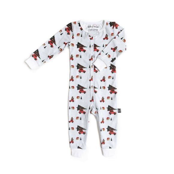 Lola & Taylor - Infant Romper - Holiday Cheer