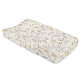 Crane Baby - Ezra Woodland Change Pad Cover (Fox Print)